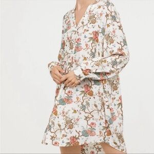 GP & J BAKER x H&M Patterned Viscose Dress Size 2